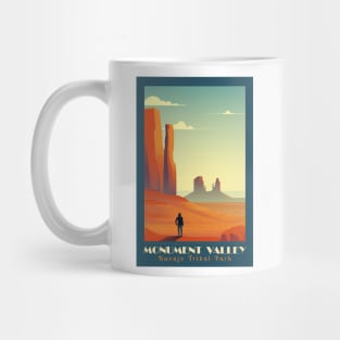 Monument Valley National Park Travel Poster Mug